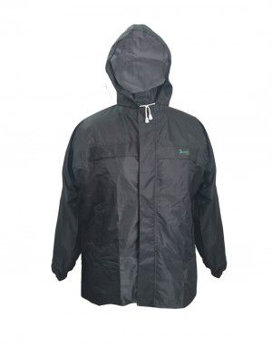 Stellar Raincoat Set for mens waterproof with carry bag grey